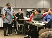 Food writer Michael Twitty at the Culinary Literacy Center